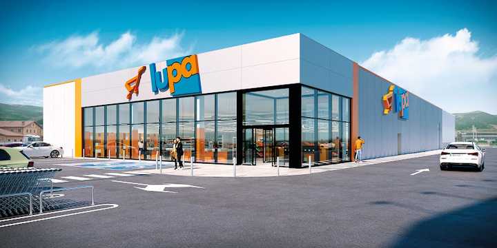 Fotografia tomada fuera de Lupa Supermercados - Supermercado en Matamorosa, Cantabria