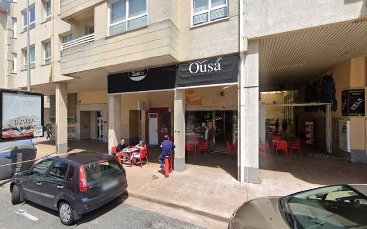 Fotografia tomada fuera de Ousá Plaza Viana do Castelo - cafeterías en Lugo, Lugo