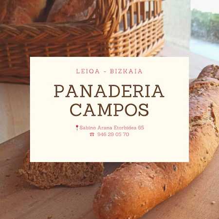 Fotografia tomada fuera de Panadería Campos Leioa - Okindegia en Leioa, Bizkaia
