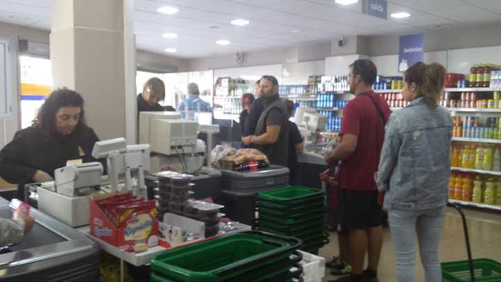 Fotografia tomada fuera de bonÀrea - Supermercado en Fraga, Huesca