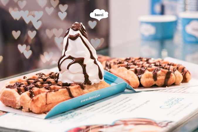 Fotografia tomada fuera de Bucci - Yogurtería en Cuenca, Cuenca