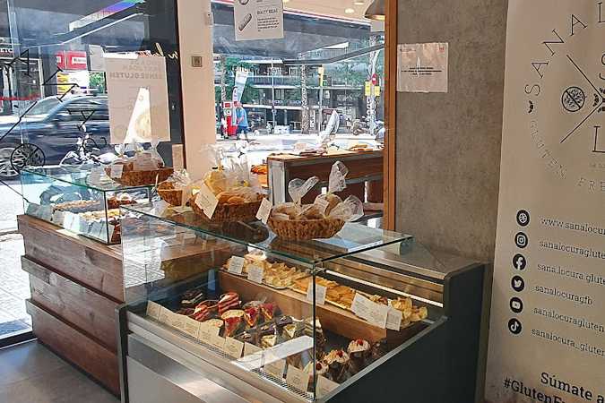 Fotografia tomada fuera de Sana Locura Gluten Free Bakery - Panadería en Barcelona, Barcelona