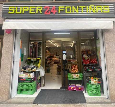 Fotografia tomada fuera de Super 24 fontiñas - Supermercado en Lugo, Lugo