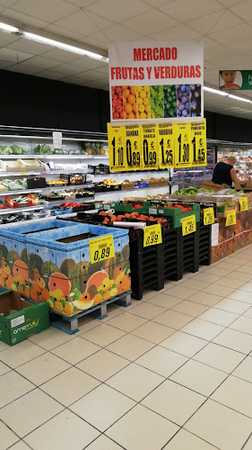 Fotografia tomada fuera de Supermercado Hiperber Mutxamel - Supermercat en Mutxamel, Alicante