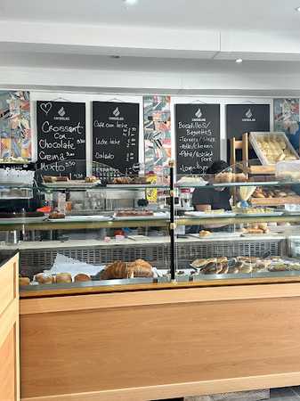 Fotografia tomada fuera de Windy Miller's Bakery and Cafeteria - Panadería en Antigua, Las Palmas