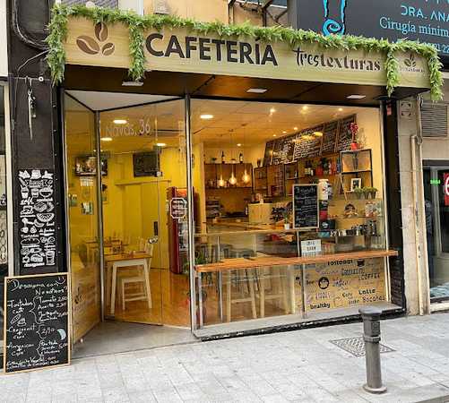 Fotografia tomada fuera de Cafetería Tres Texturas - cafeterías en Alicante, Alicante