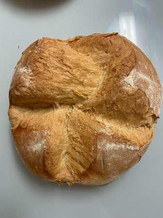 Fotografia tomada fuera de Cal Flequer - Forn de pa en Olot, Girona
