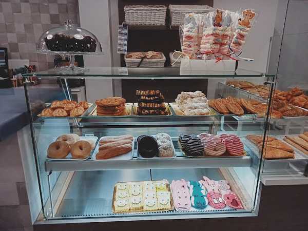 Fotografia tomada fuera de Can Joan Marc - Pastelería francesa en Binissalem, Baleares