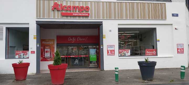 Fotografia tomada fuera de Alcampo Supermercado - Supermercado en Elgóibar, Gipuzkoa