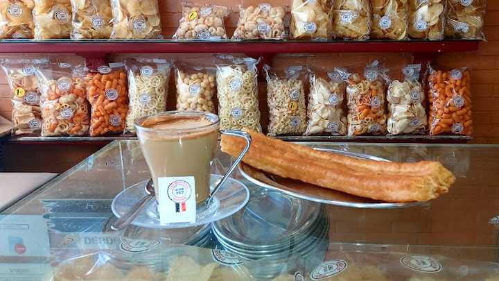 Fotografia tomada fuera de Churreria Rivera - Churrería en Almadén, Ciudad Real