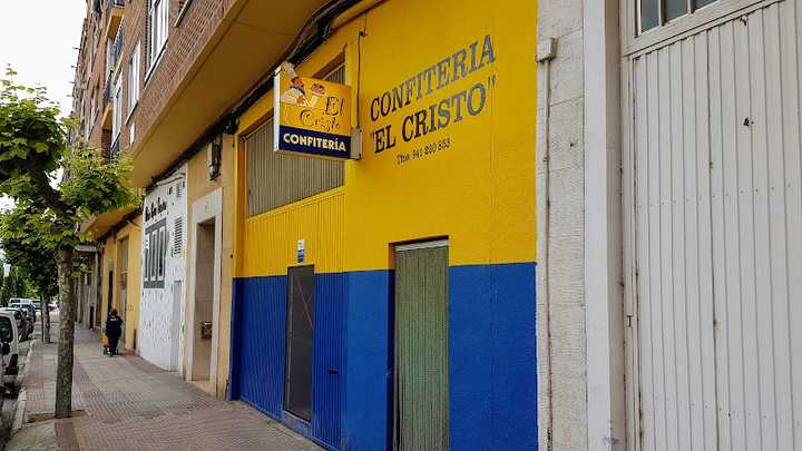 Fotografia tomada fuera de Confitería El Cristo - Panadería en Logroño, La Rioja