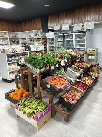 Fotografia tomada fuera de D'aldea - Tienda de alimentos naturales en Santiago de Compostela, A Coruña