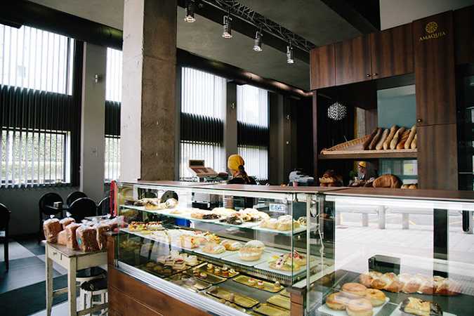 Fotografia tomada fuera de AMaquía Puxeiros - Panadería en ES, Pontevedra