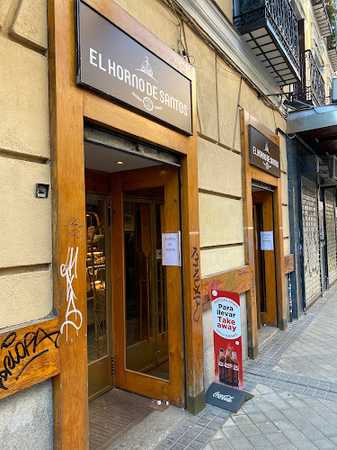 Fotografia tomada fuera de El Horno De Santos - Panadería en Madrid, Madrid