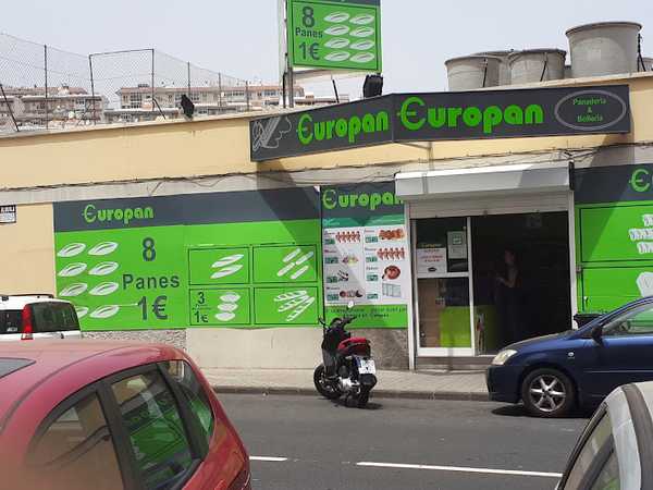 Fotografia tomada fuera de Europan La Paterna - Panadería en Las Palmas de Gran Canaria, Las Palmas