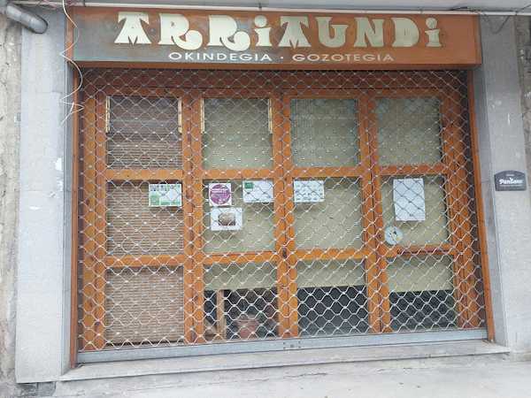 Fotografia tomada fuera de Arriaundi Okindegia - Panadería en Muntsaratz, Bizkaia