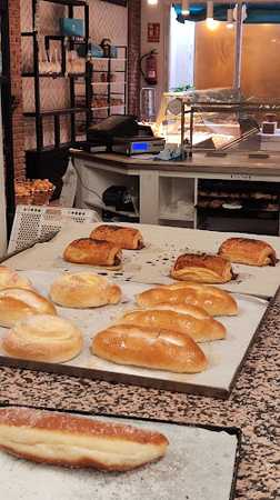Fotografia tomada fuera de Horno Abadia - Panadería en Viana, Navarra